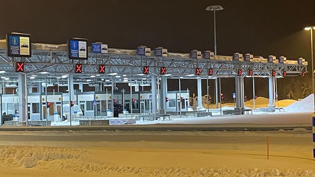 Itäraja, vaalimaa 14.12.202