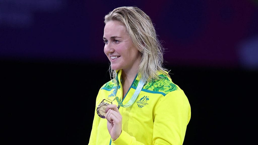 Ariarne Titmus puolustaa ensi kesänä Pariisissa kahta olympiavoittoaan Tokiosta.