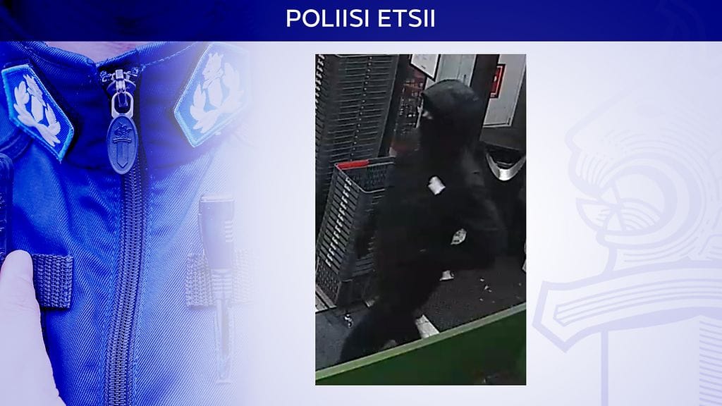 Tältä Niiralan Salen epäilty ryöstäjä näyttää.