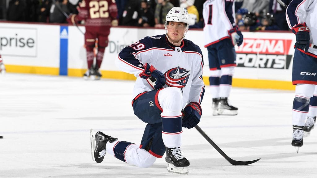 Patrik Laine ei pelaa ainakaan vielä pariin viikkoon.