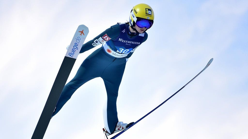 Jenny Rautionaho ponkaisi yhdeksänneksi Engelbergin maailmancupkilpailussa.