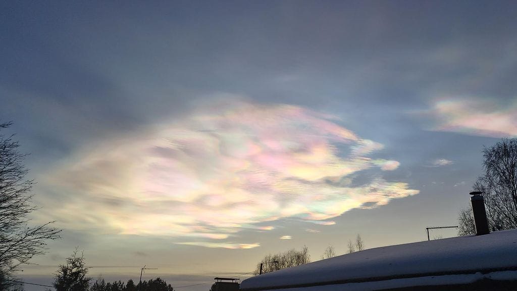 17122023 MTV VILLE MIINA SÄÄKUVA HELMIÄISPILVET