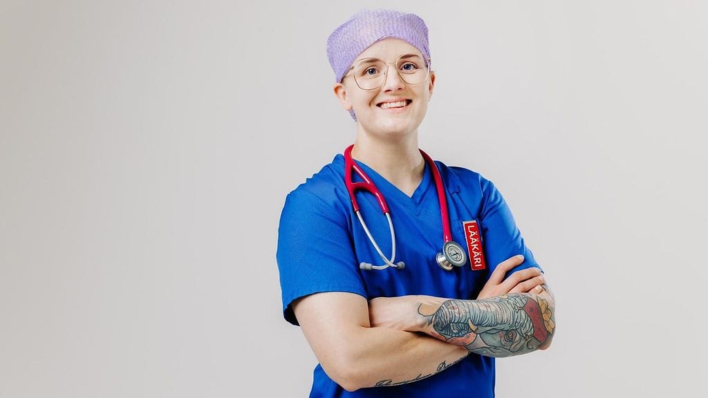 Puoliväli-Oksala nostaa esille auttamisen tärkeyden onnettomuustilanteissa. Kuva: Jenni Puolivali-Oksala Kuva: Krista Luoma