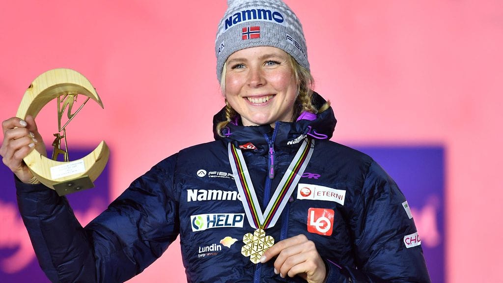 Maren Lundby voitti urallaan kaksi maailmanmestaruutta ja yhden olympiakullan.