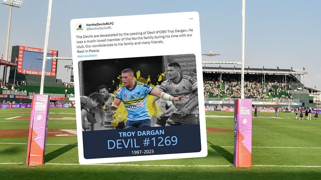 Troy Dargan menehtyi liikenneonnettomuudessa 26-vuotiaana.