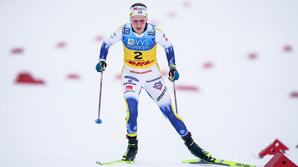 Ebba Andersson ei vaivautunut kommentoimaan suoritustaan medialle.