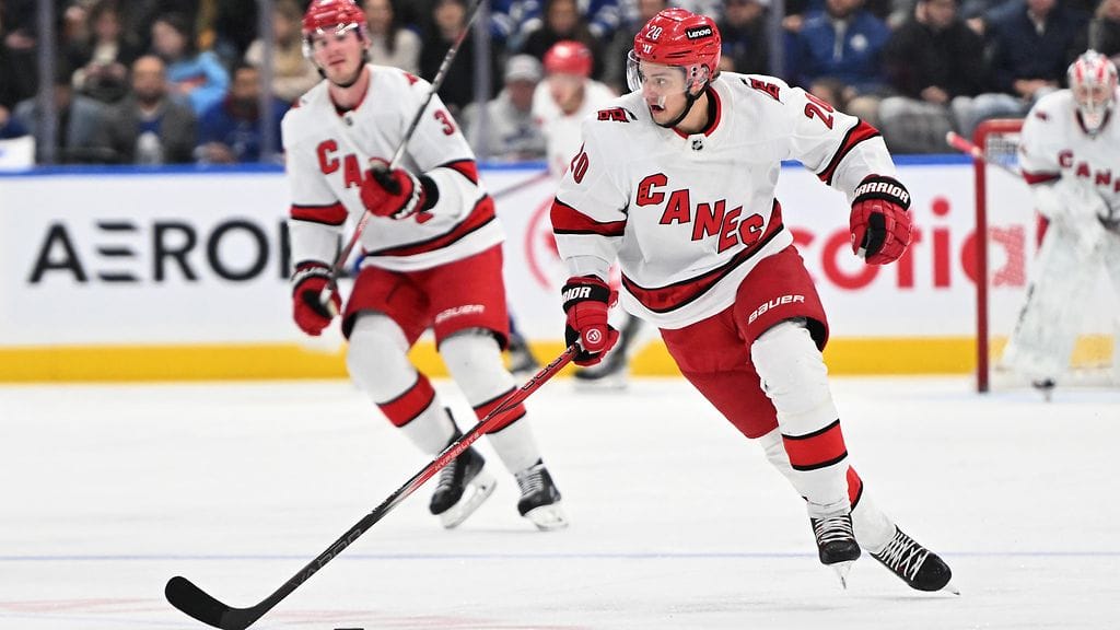 Sebastian Aho on hurjassa iskussa.