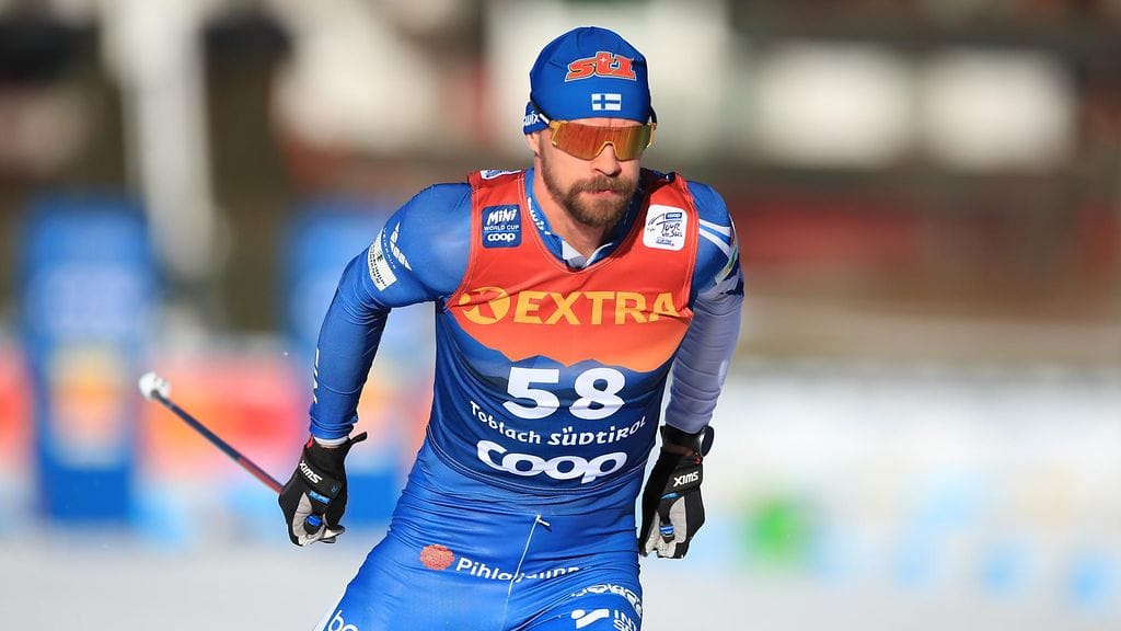 Perttu Hyvärisen suksi ei luistanut.