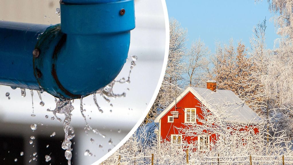 Putkien jäätyminen voi olla ongelma esimerkiksi mökeillä.