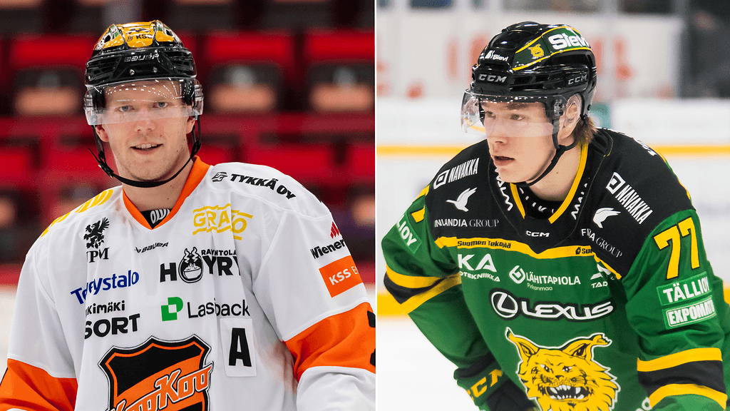 Juho Rautanen (vas.) ja Joni Jurmo (oik.) vaihtavat päittäin seuroja.