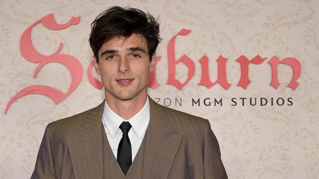 Jacob Elordi näyttelee Saltburn-elokuvassa.