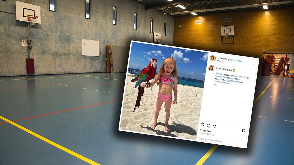 Seitsemänvuotiaalla Kynlee Heimanilla on satoja tuhansia Instagram-seuraajia.