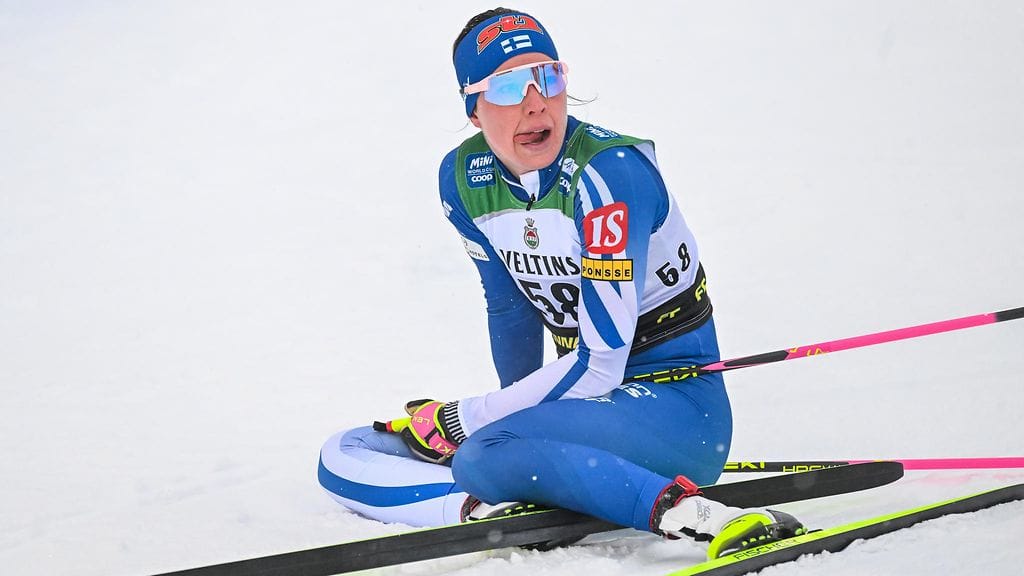 Kerttu Niskanen Rukan maailmancupissa viime marraskuussa.
