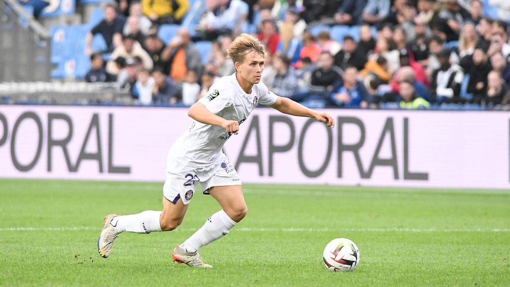 Naatan Skyttä teki kaksi maalia Ranskan cupissa sunnuntaina.