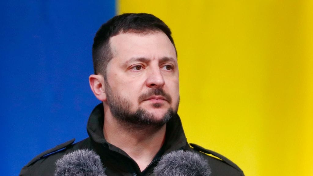 Ukrainan presidentti Volodymyr Zelenskyi