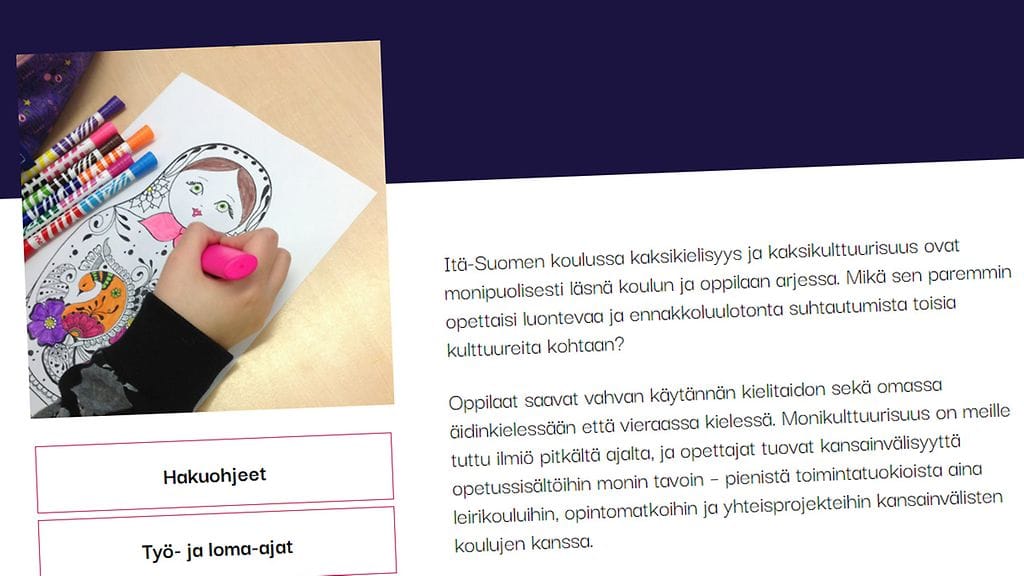 Lappeenrannan, Imatran ja Joensuun kaupungit suunnittelevat Venäjän kulttuuriin ja kieleen keskittyvän Itä-Suomen koulun sulkemista. Suurimmat syyt ovat lasten väheneminen ja budjettileikkaukset.