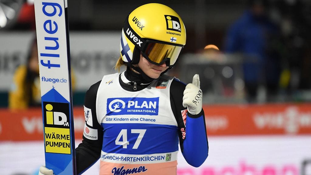 Jenny Rautionaho saavutti uransa ensimmäisen palkintopallisijan maailmancupissa lauantaina.