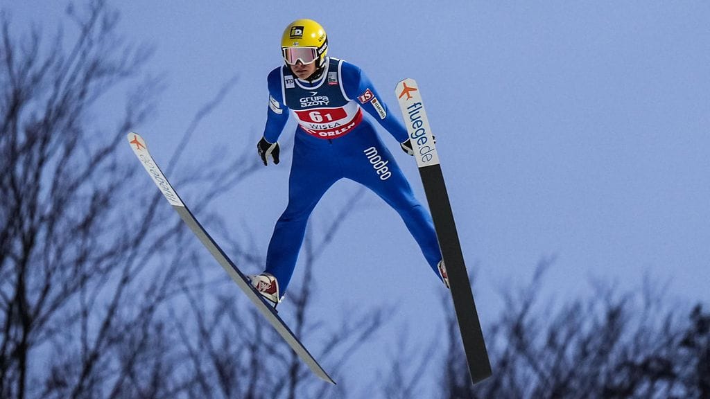 Eetu Nousiainen hyppäsi 24:nneksi Puolan Wislassa.