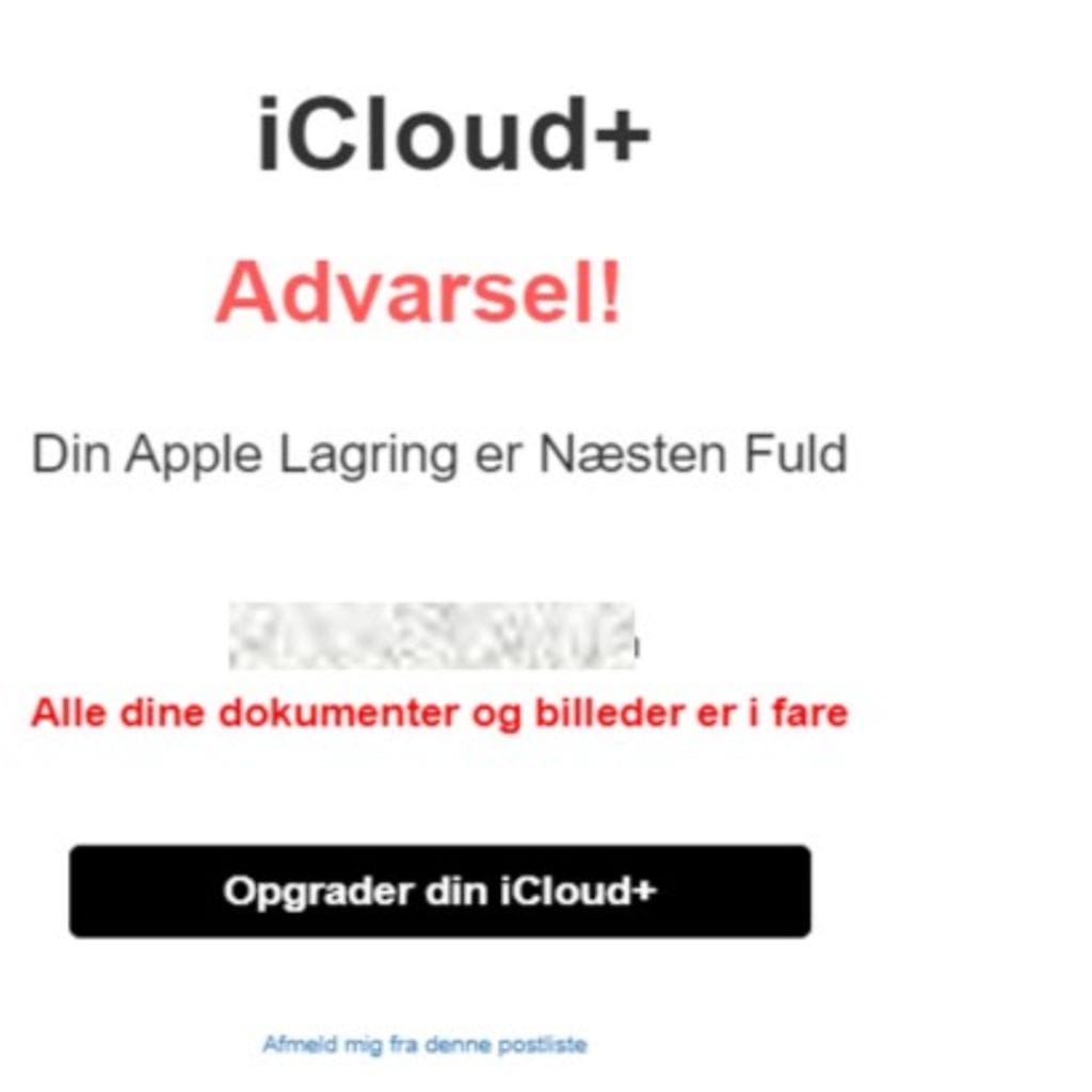 Apple-huijausviesti. Kuva Check Point