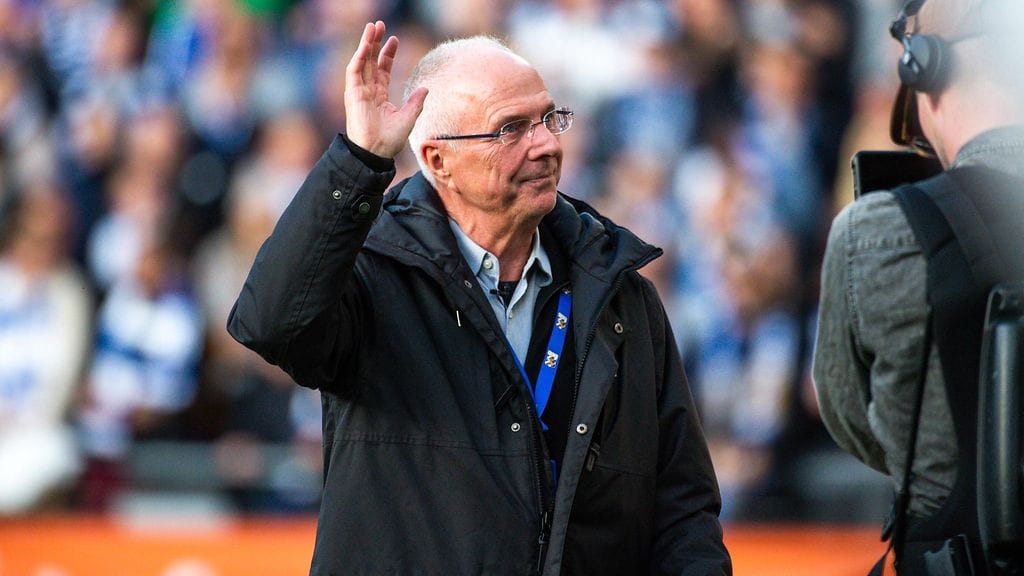 Sven-Göran Eriksson on unelmoinut Liverpool-valmentajuudesta.