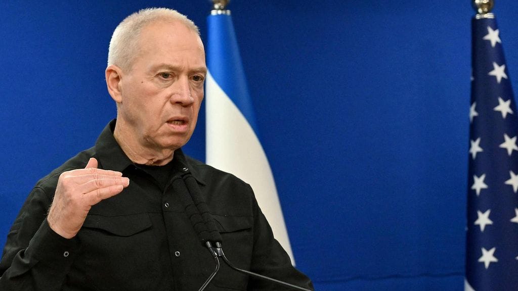 LK 15.1.2024 Israelin puolustusministeri Yoav Gallant.