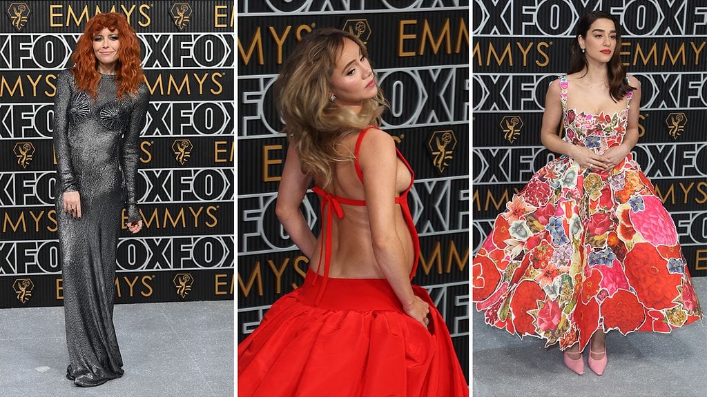 Natasha Lyonne, Suki Waterhouse ja Simona Tabasco ihastuttivat asuillaan Emmy-gaalassa.
