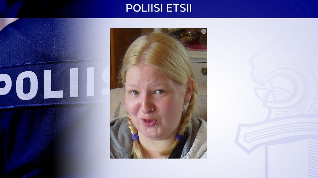 Poliisin julkaisema kuva kadonneesta Johanna Hautamäestä vuonna 2010.