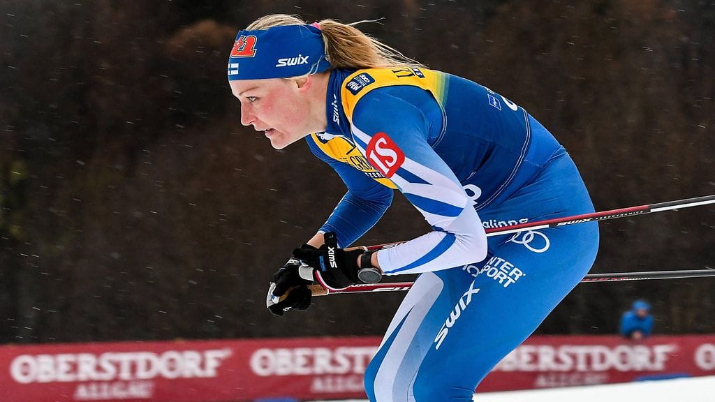 Anne Kyllösen sprinttivauhti oli kauden parasta.