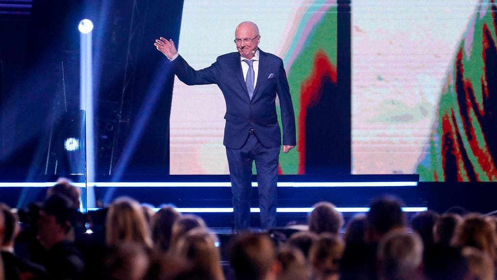 Sven-Göran Eriksson sai upeat aplodit Ruotsin urheilugaalan yleisöltä.