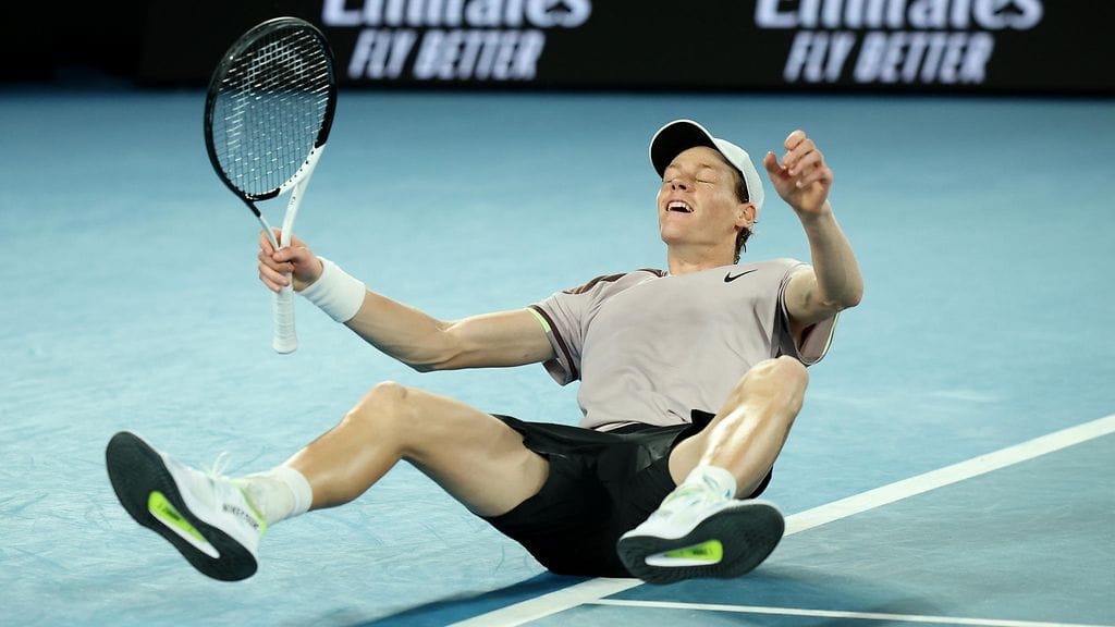 Jannik Sinner on Australian avointen voittaja.