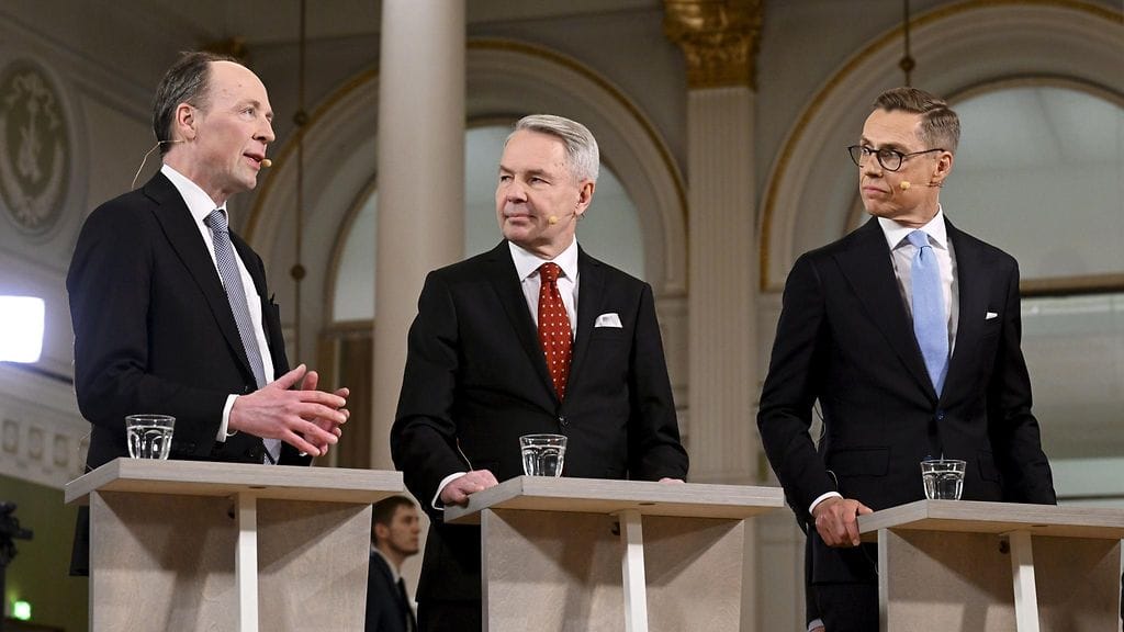 LK presidentinvaalit Halla-aho, Haavisto, Stubb 28.1.2024 2