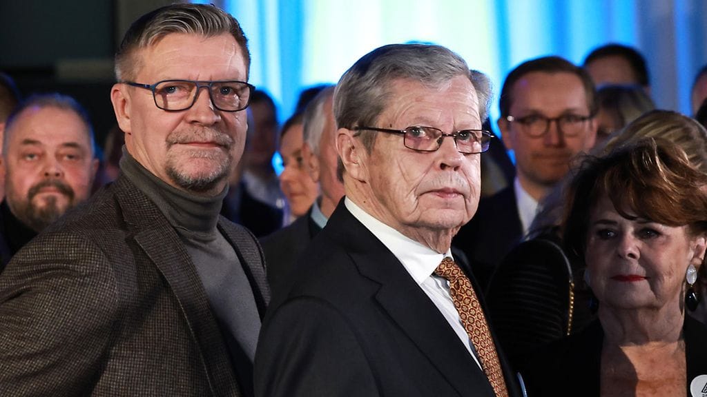 Göran Stubb (oikealla) ja Jukka Jalonen