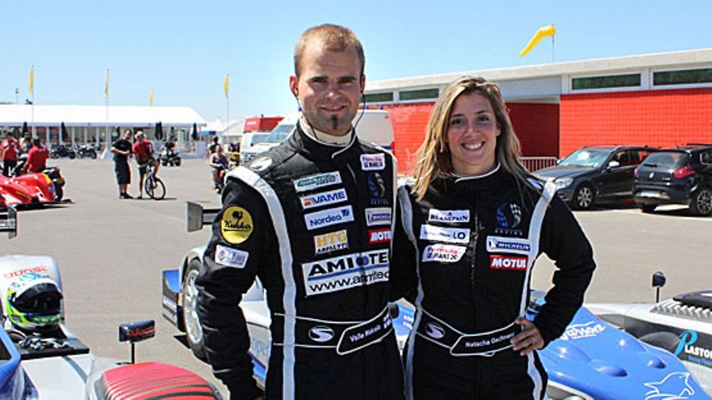 Valle Mäkelä ja Natacha Ganchnang