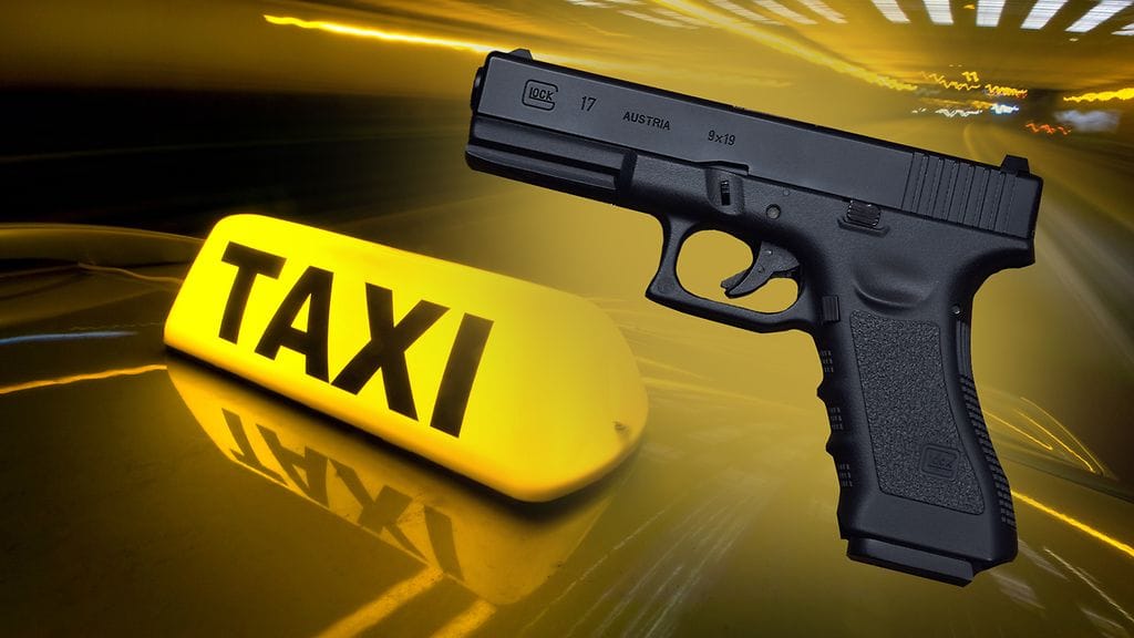 Oikeus luonnehti miehen käyttämää Glock-pistoolia järeäksi. Kuvituskuva.