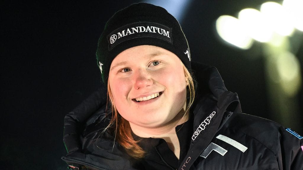 Rosa Pohjolainen Levin maailmancupissa marraskuussa 2023.