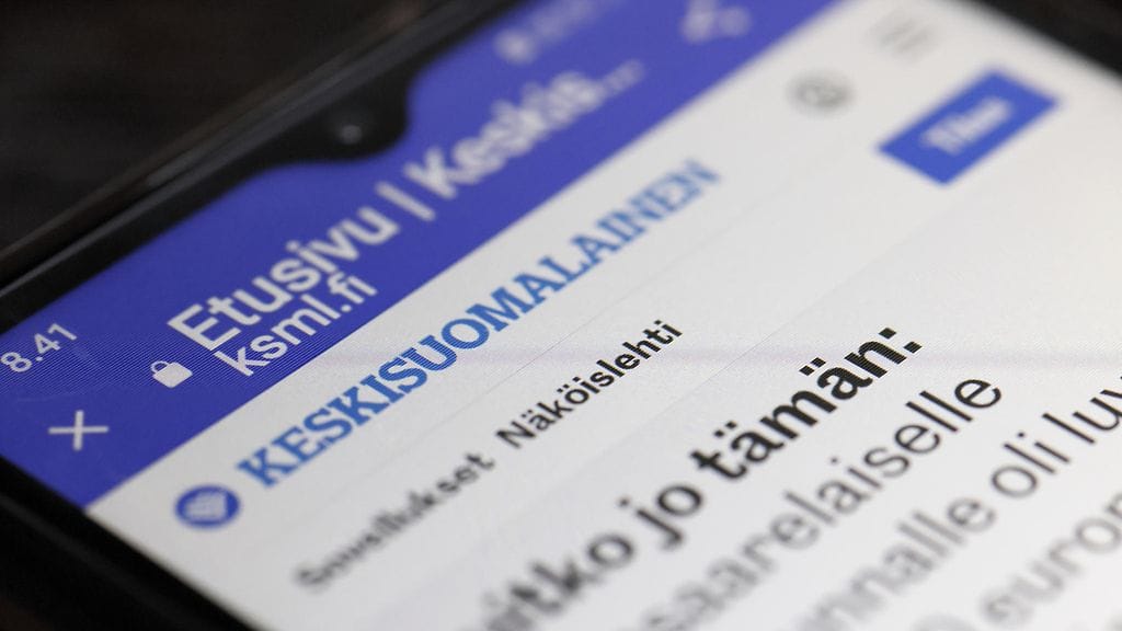 Mediakonserni Keskisuomalainen suunnittelee paperilehtiensä taiton keskittämistä viiteen alueelliseen taittokeskukseen.