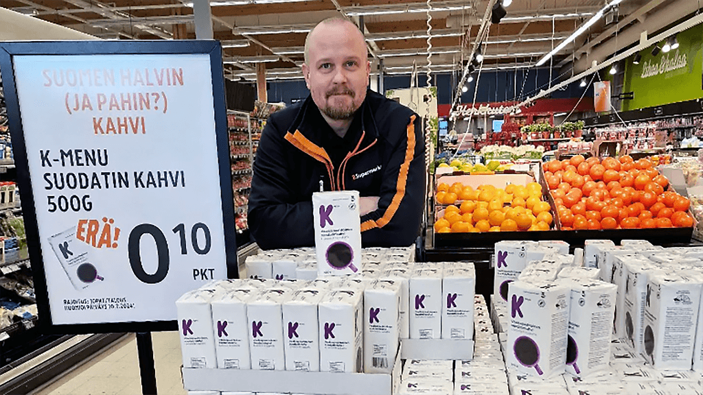 K-Supermarket Mylly kahvitarjous