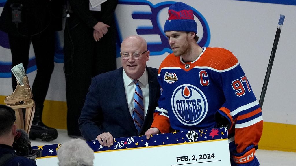 Connor McDavid voitti miljoonan dollarin palkintosekin.
