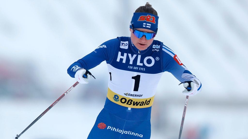 Johanna Matintalo sivakoi Suomen mestariksi. (Arkistokuva.)