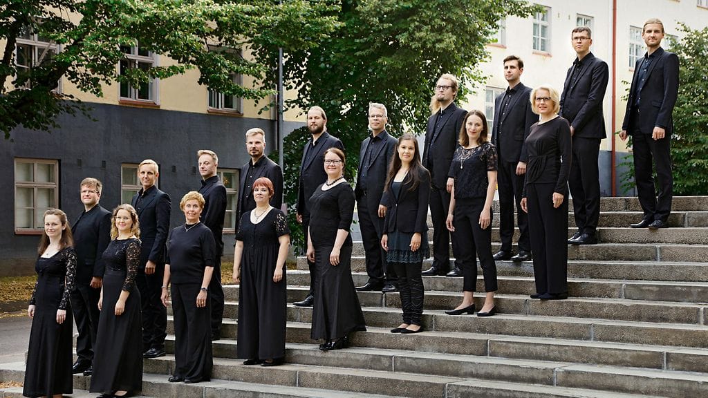 Helsingin kamarikuoro kuvattuna vuonna 2019.