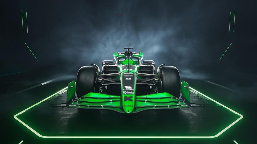 Tältä Stake F1 Teamin ensi kauden auto näyttää.
