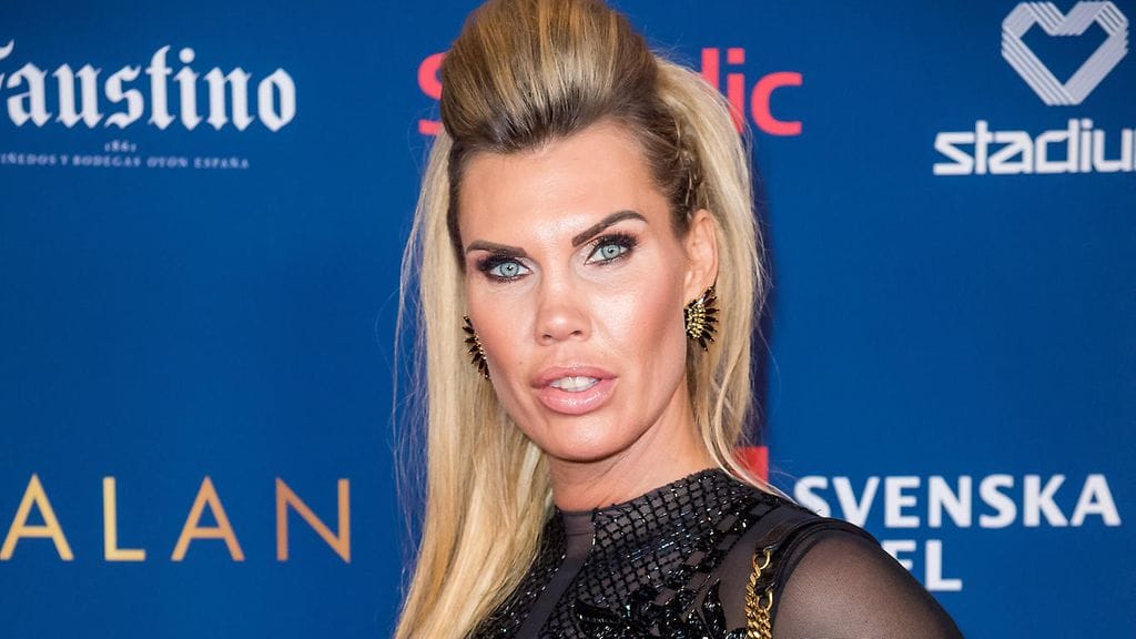 Mikaela Laurén kuvattuna Ruotsin urheilugaalassa vuonna 2020.