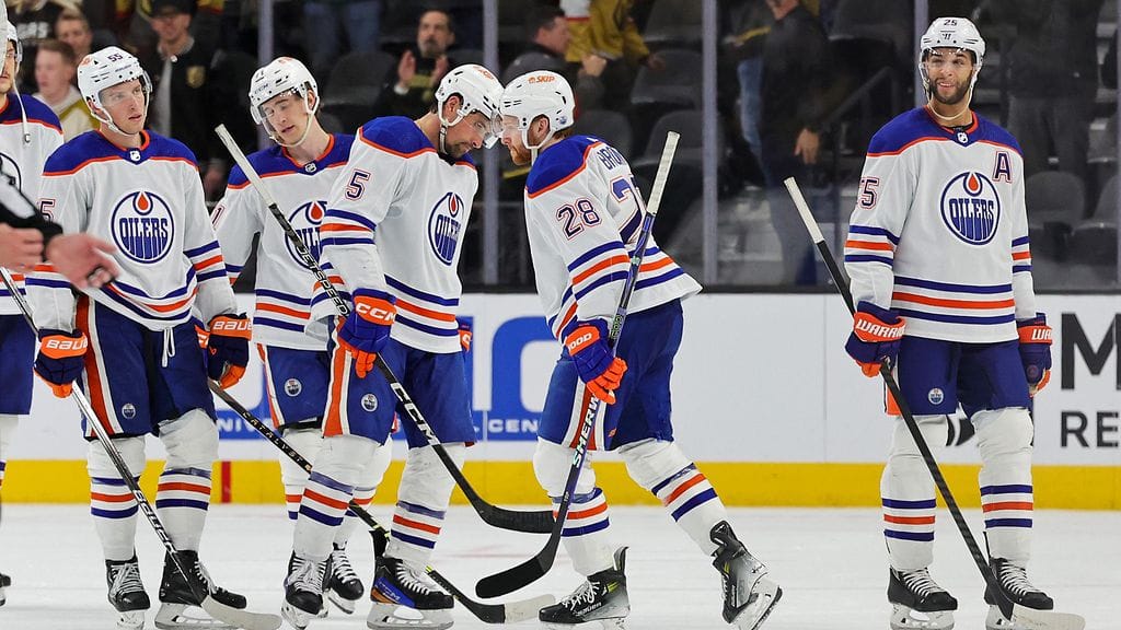 Edmonton Oilersin hieno voittoputki katkesi Vegas Golden Knightsin käsittelyssä.