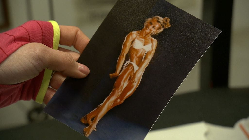 Kike Elomaa kehonrakennusta