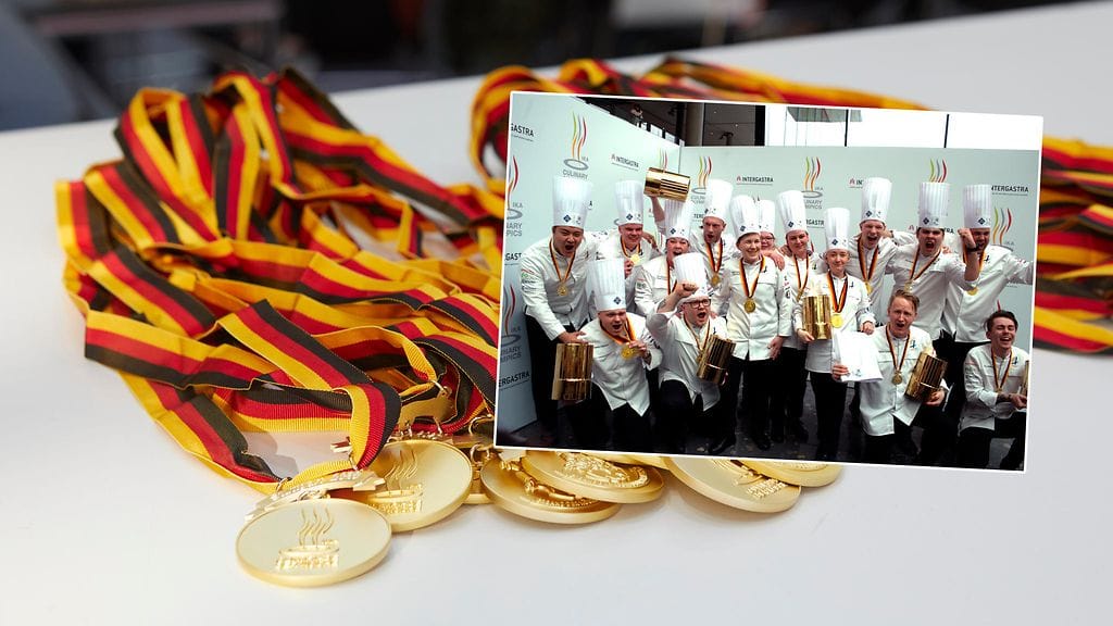 Suomen kokkimaajoukkue nappasi historiallisen olympiakullan.