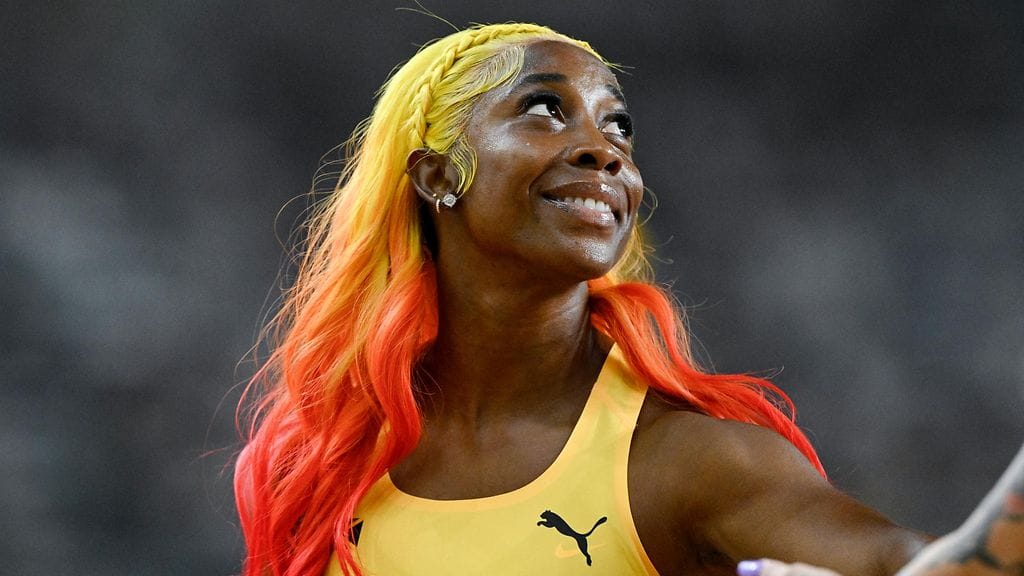 Shelly-Ann Fraser-Pryce, 37,  lopettaa uransa Pariisin olympialaisten jälkeen.