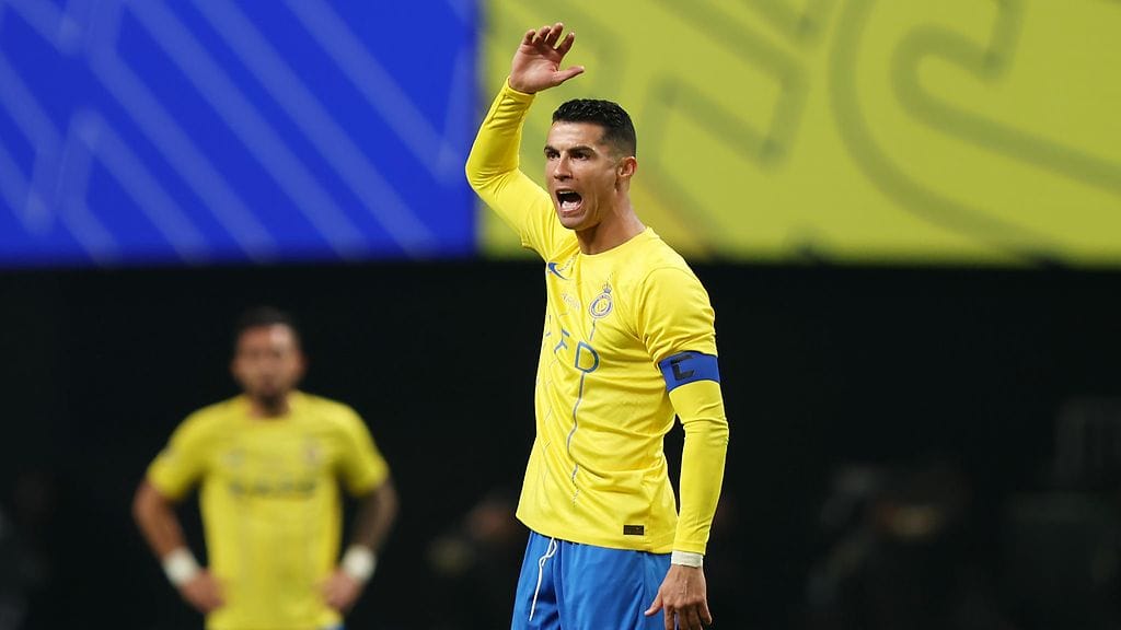 Cristiano Ronaldo ei pitänyt yleisön huutelusta.