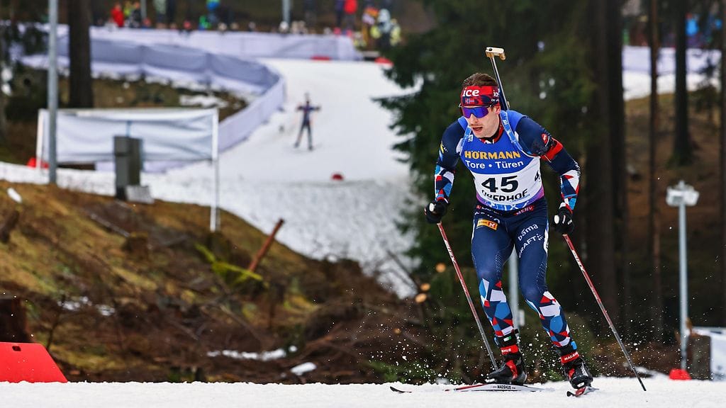 Sturla Holm Lägreid suunnittelee käyttävänsä korvatulppia.