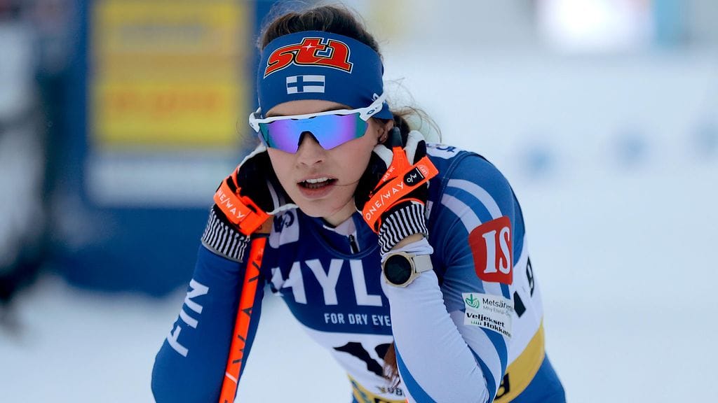 Jasmin Kähärä jää sivuun sprintistä.