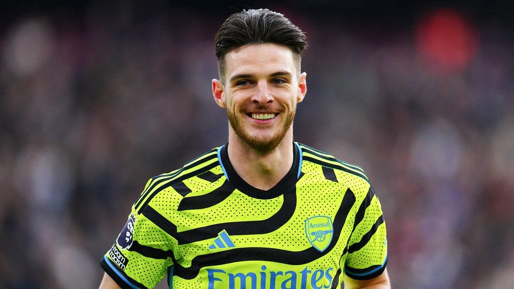 Declan Rice teki maalin ja syötti kaksi entistä seuraansa West Hamia vastaan.